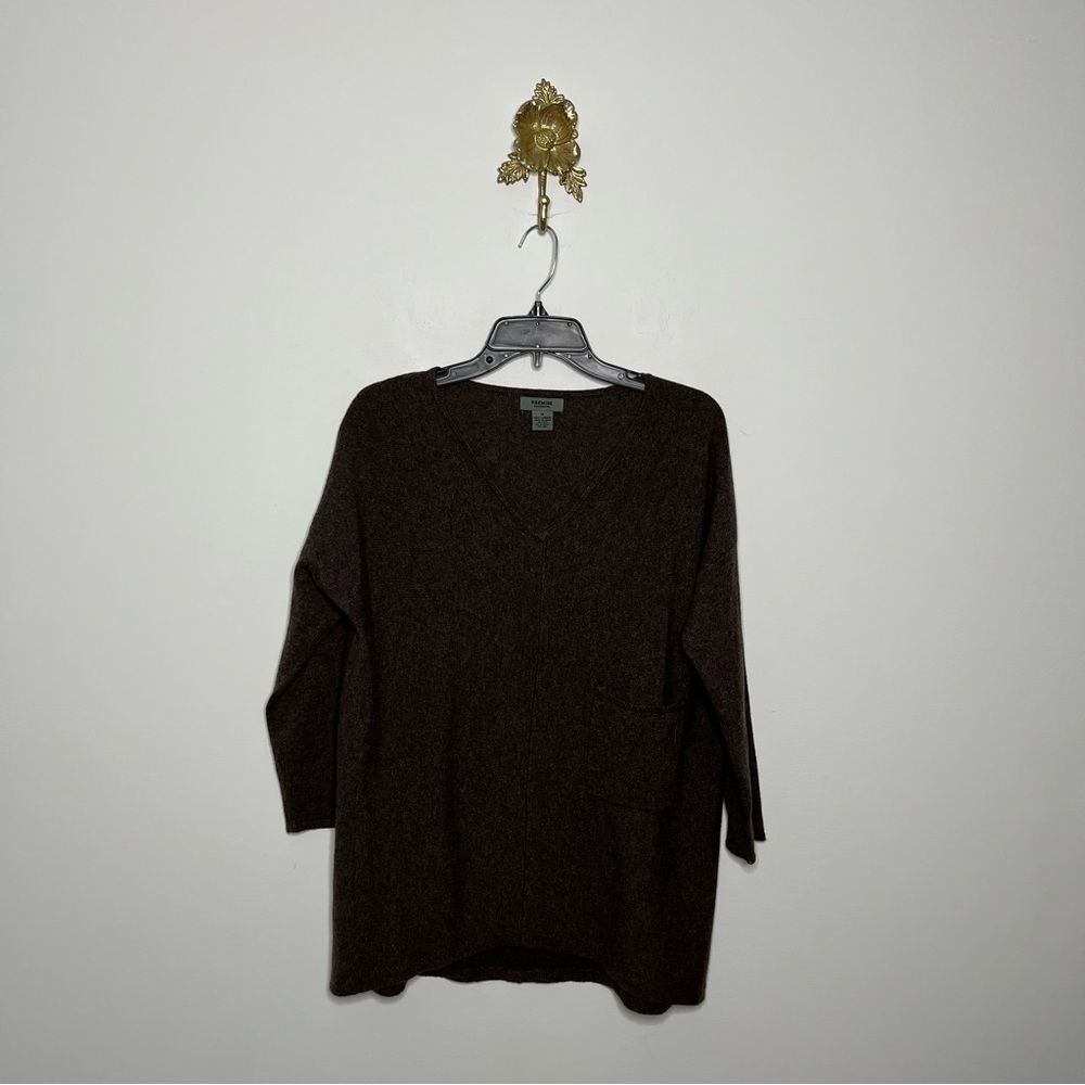 Premise Cashmere Tunic Length Sweater M